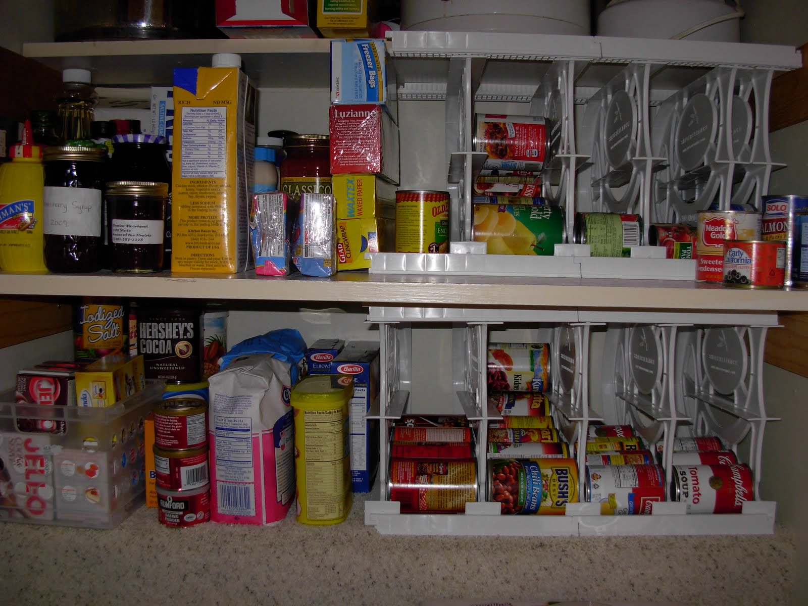 At Home At Lake Mac New pantry organizers!!