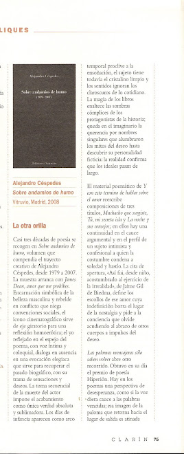 Reseña: Revista Clarin, por José Luis Morante