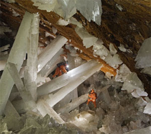 Cave of Giant Crystals Unearthed