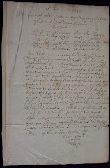 English Civil War legal document