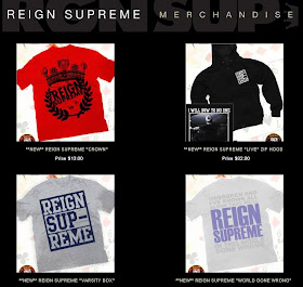 reign supreme merch