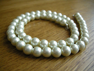 klasyczne perły z półfabrykatów - perły