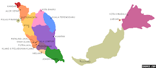 Peta Negeri Di Malaysia 