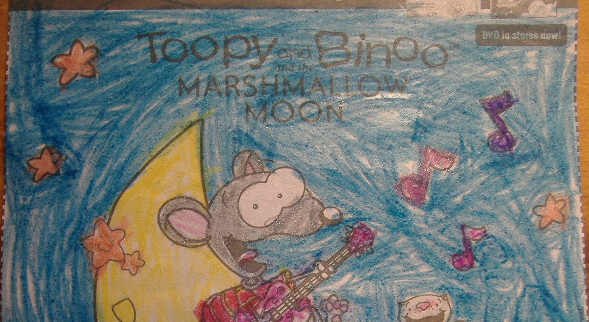 Porter's Primary CONTESTS Toopy and Binoo Colouring Competition