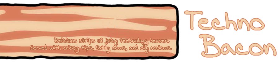 Techno Bacon | Delicious strips of juicy technology heaven