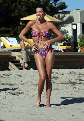 Skimpy Bikini Gallery: Janice Dickinson in bikini