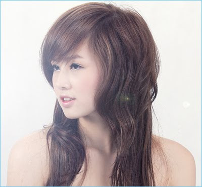 Sexy Long Hair Vietnamese girl