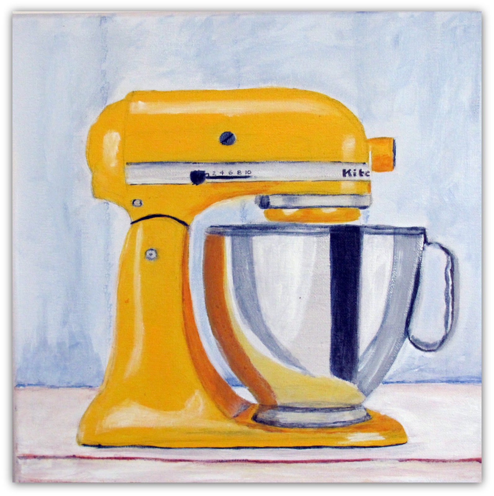 A Tranquil Townhouse Kitchen(Aid) art...