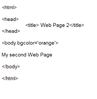 Technology Stuff : HTML Programs (Basic)