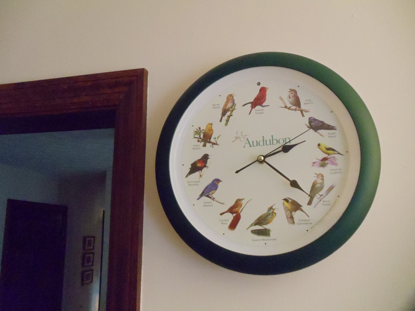 We all float down here Bird Clock