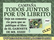 TODOS JUNTOS POR UN LIBRITO!! EL LIBRO DEL GABINETE