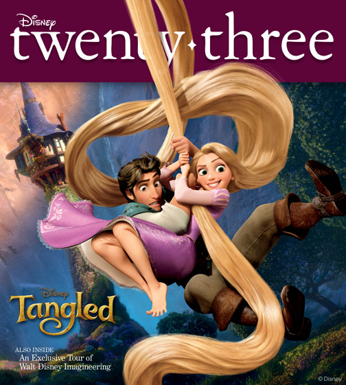 Disney Noticias Mexico: Rapunzel en la portada de D23