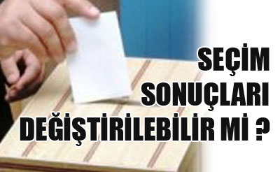 Bilgisayar sisteminden seçim sonuçlarını değiştirmek mümkün müdür? İşte bu sorunun yanıtı.