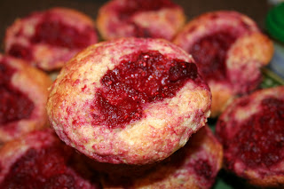 Raspberry Cream Cheese Muffins