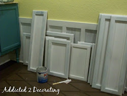 panel raised doors cabinet turn into recessed shaker door cabinets caulk cheap kitchen addicted2decorating paint then update addicted decorating