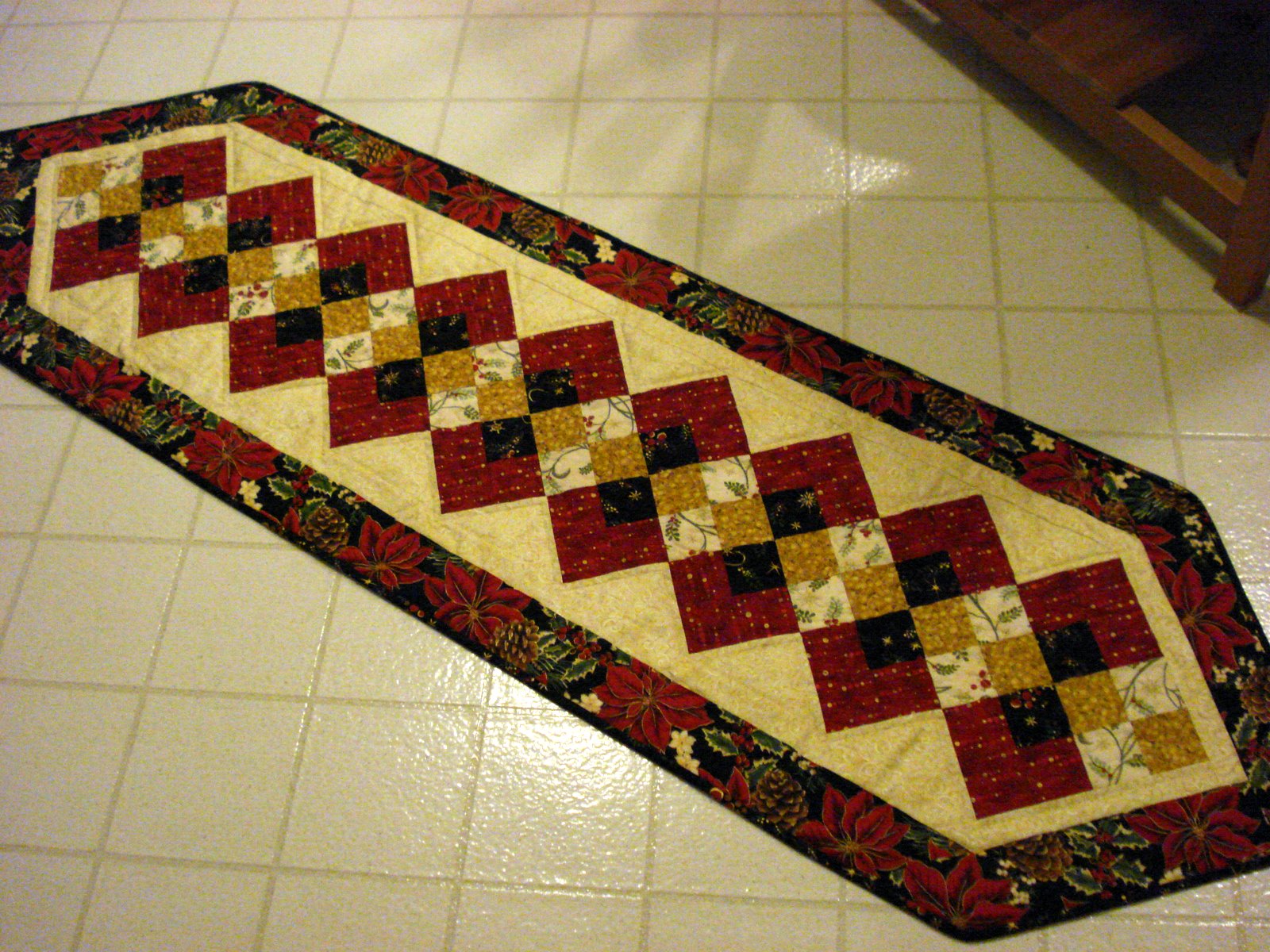 Free Christmas Table Runner Pattern Patterns Gallery