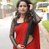 Telugu Actress Chinmayi Ghatrazu Hot Stills in Red Saree