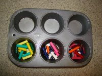 Recycle Your Broken Crayons by Melting Them in Muffin Tins momspark.net