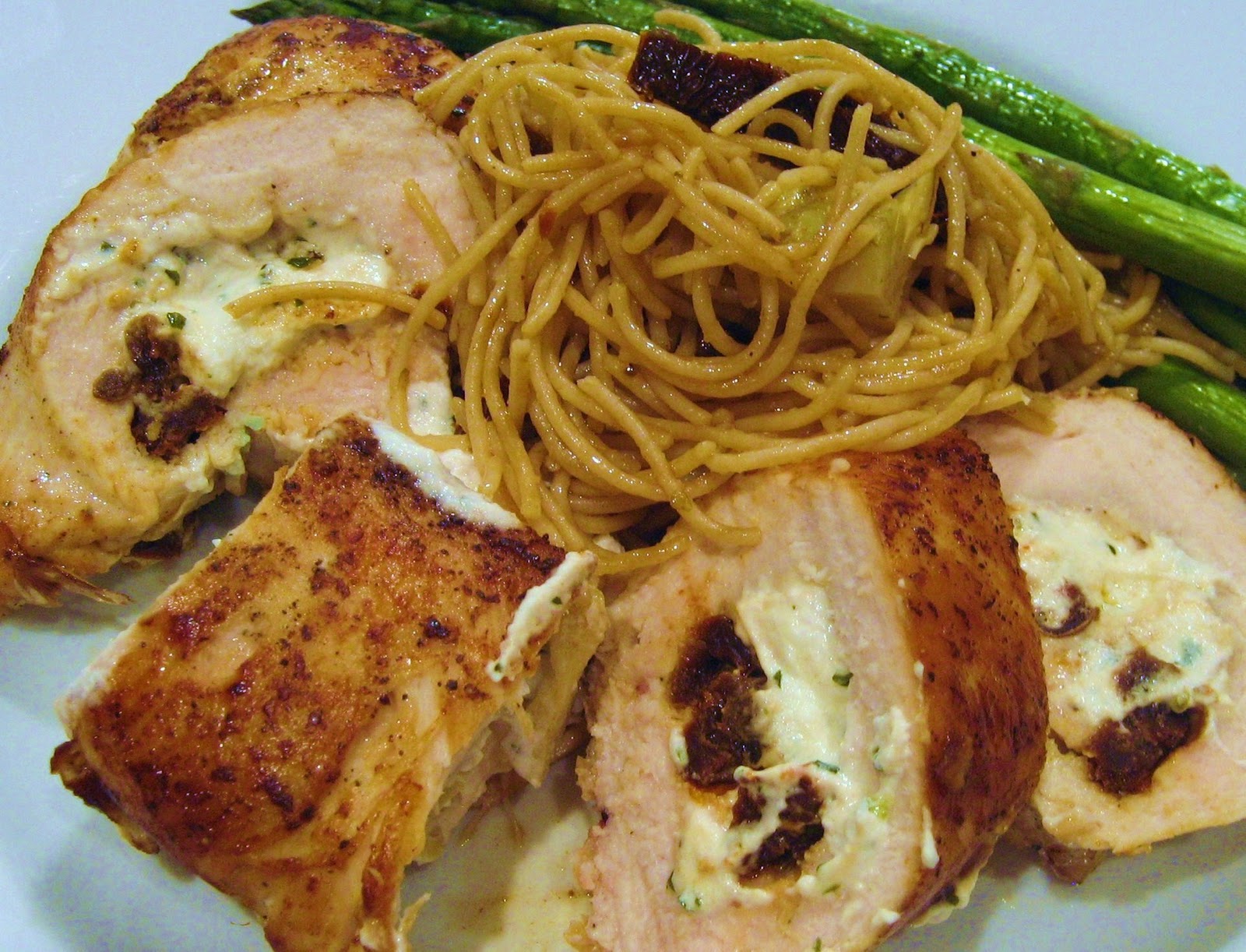 Everything Tasty from My Kitchen Chicken Breast Stuffed with Goat