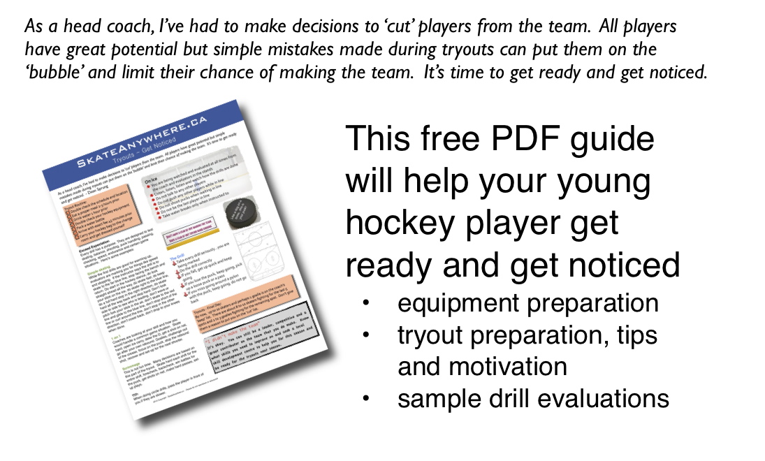 1 on 1 Hockey Tryouts Get Noticed