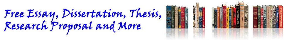 Free Essay, Research Proposal, Dissertation, Thesis and More