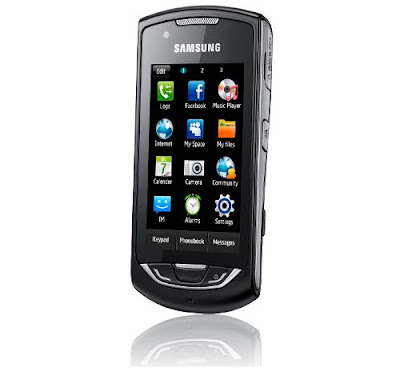 Samsung Monte S5620 officiel - Samsung Monte S5620: Mobile pas cher sans OS Bada -