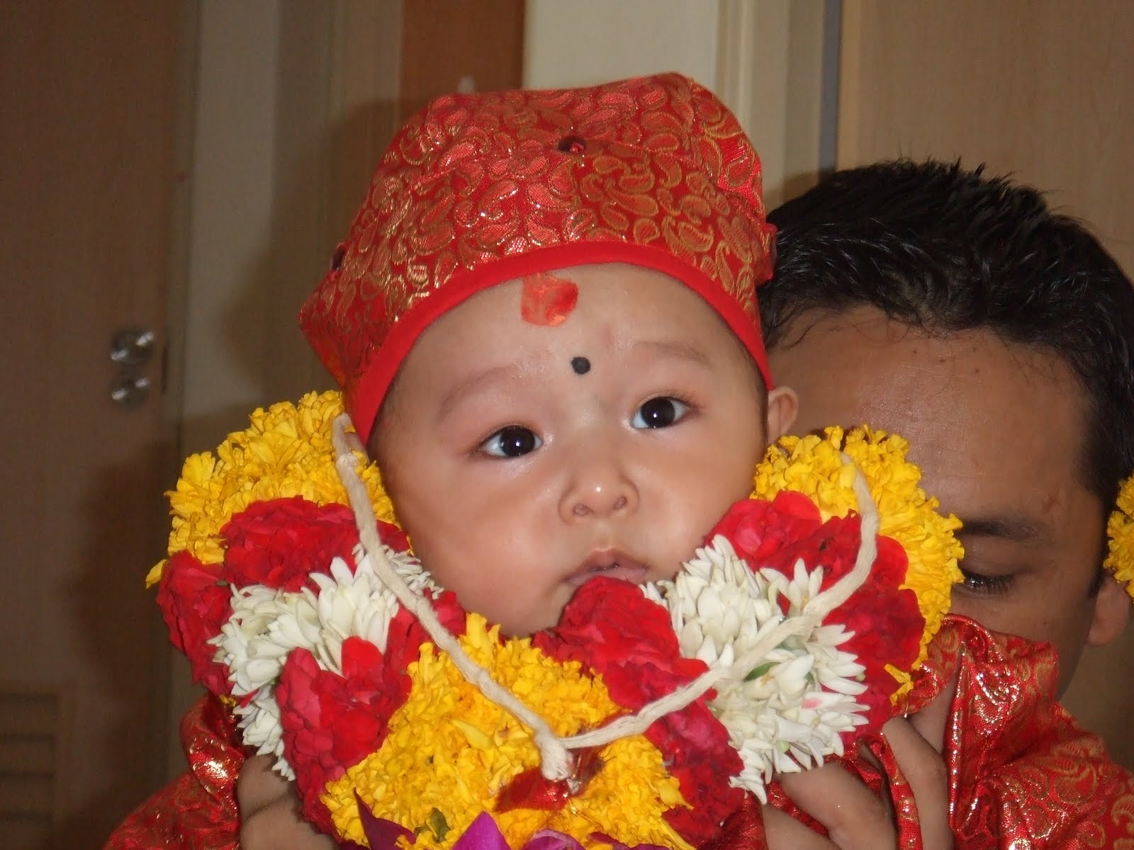 My darling boy !!!: Pasni (Rice Feeding), The Weaning Ceremony