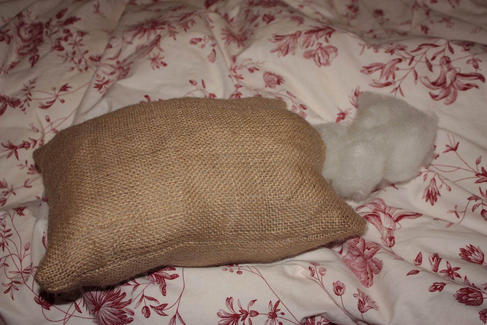 Buttons and Bangles BurlapMuslim Throw pillow!