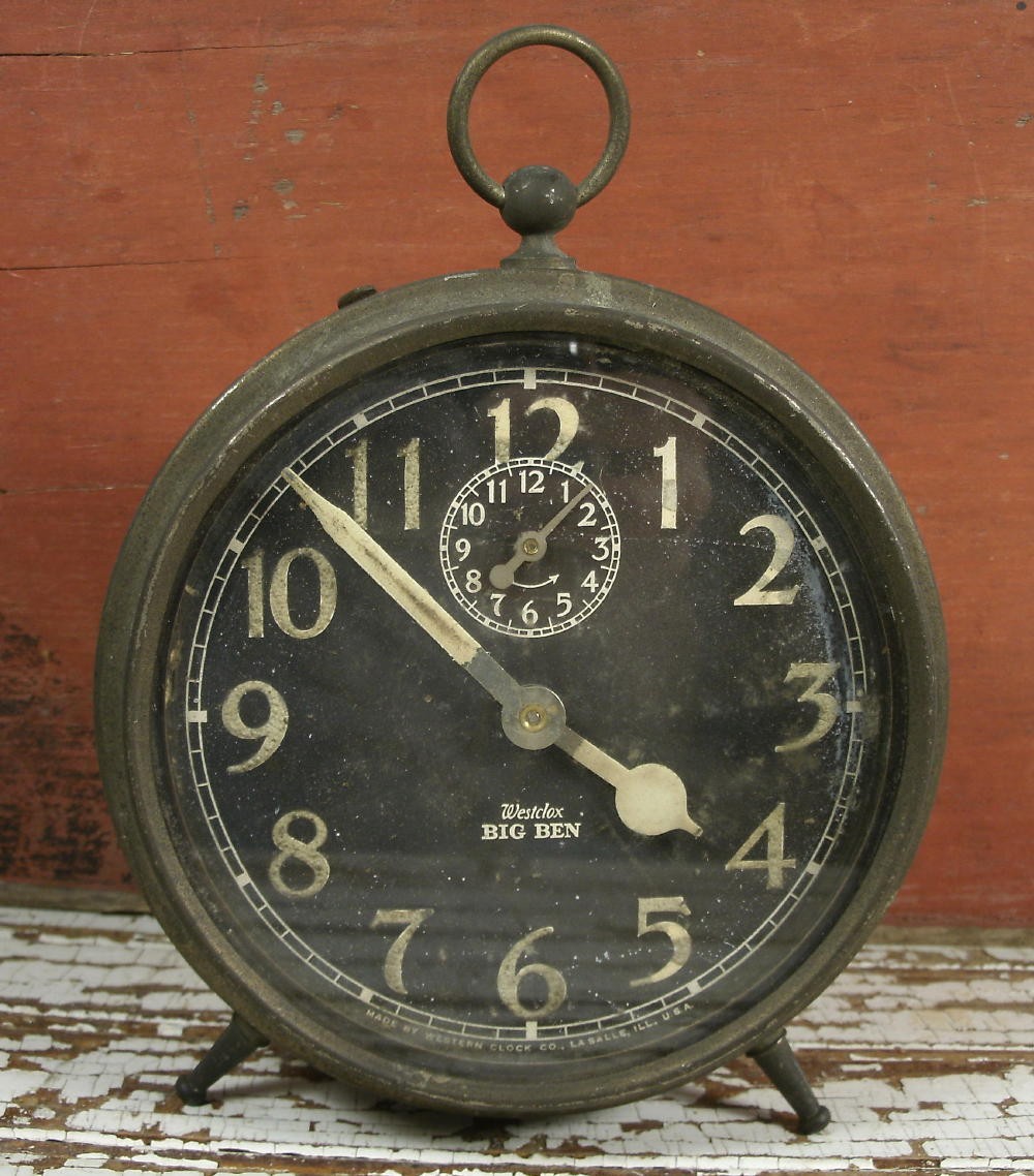 The Frosted Gardner: One Thing Wednesday - Vintage Alarm Clock