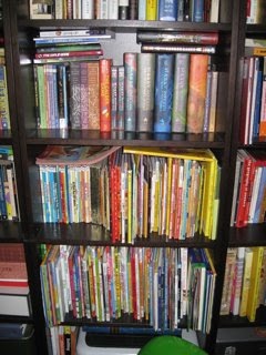 library book shelf