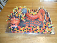 Chinese Dragon Birthday Cake