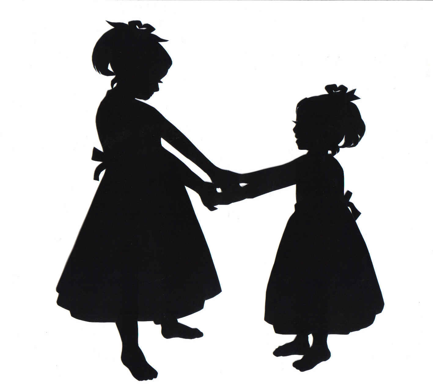 free clipart of two sisters - photo #39