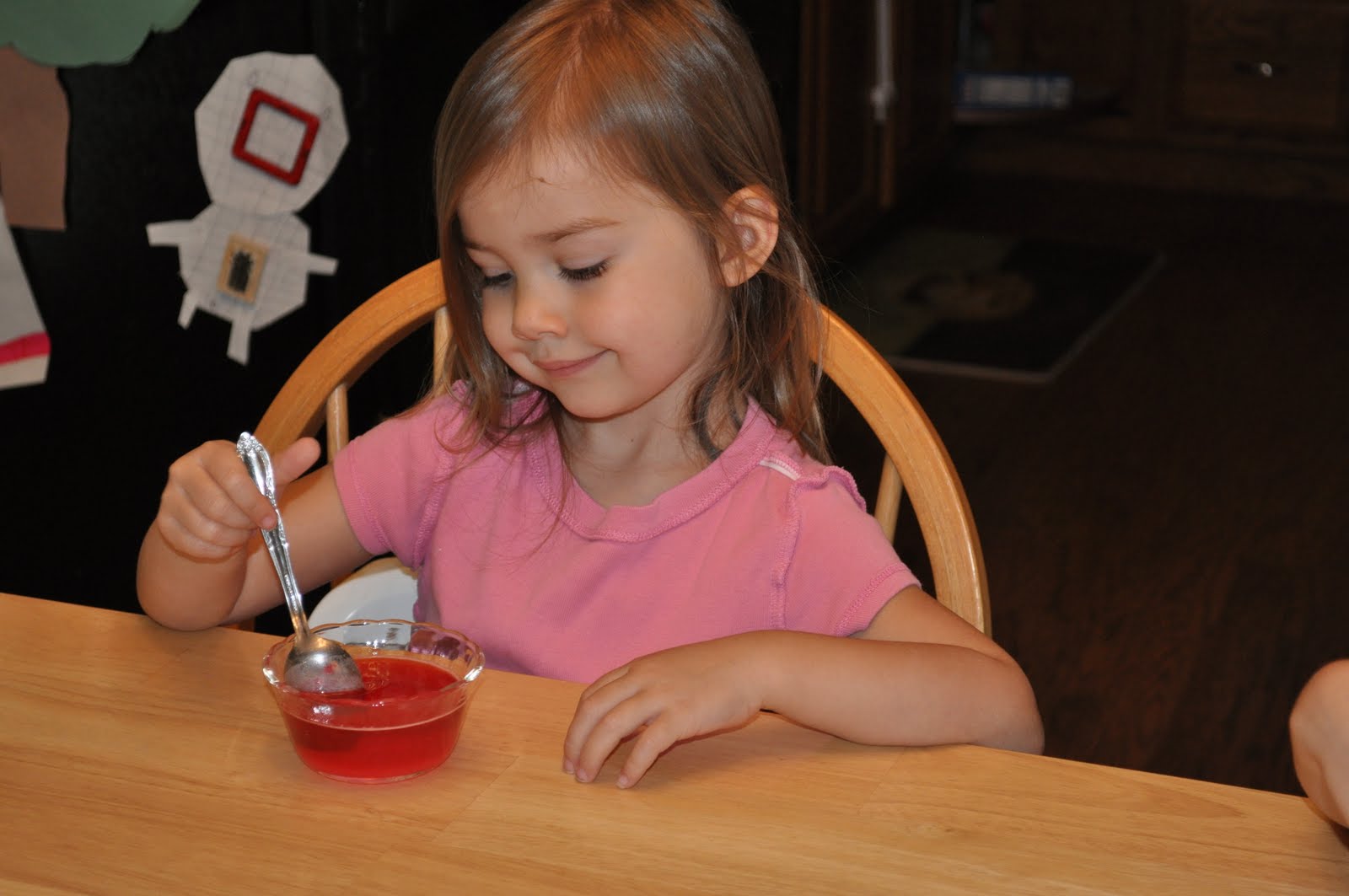 Strawberry Gelatin Painting Kids Activities Saving Money Home Management Motherhood on a