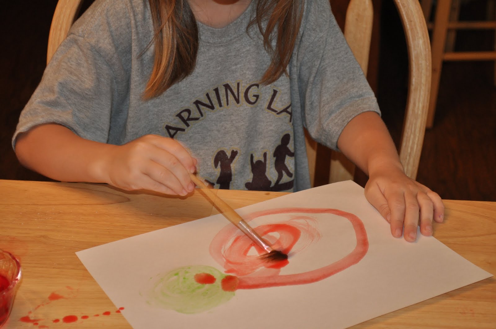 Strawberry Gelatin Painting Kids Activities Saving Money Home Management Motherhood on a