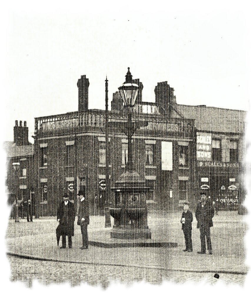 Old Hyde The Market Place Fountain
