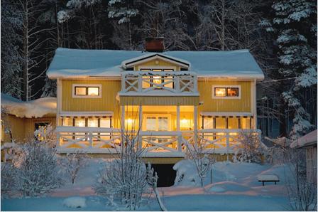 Trendwelt: Gelbes Schwedenhaus