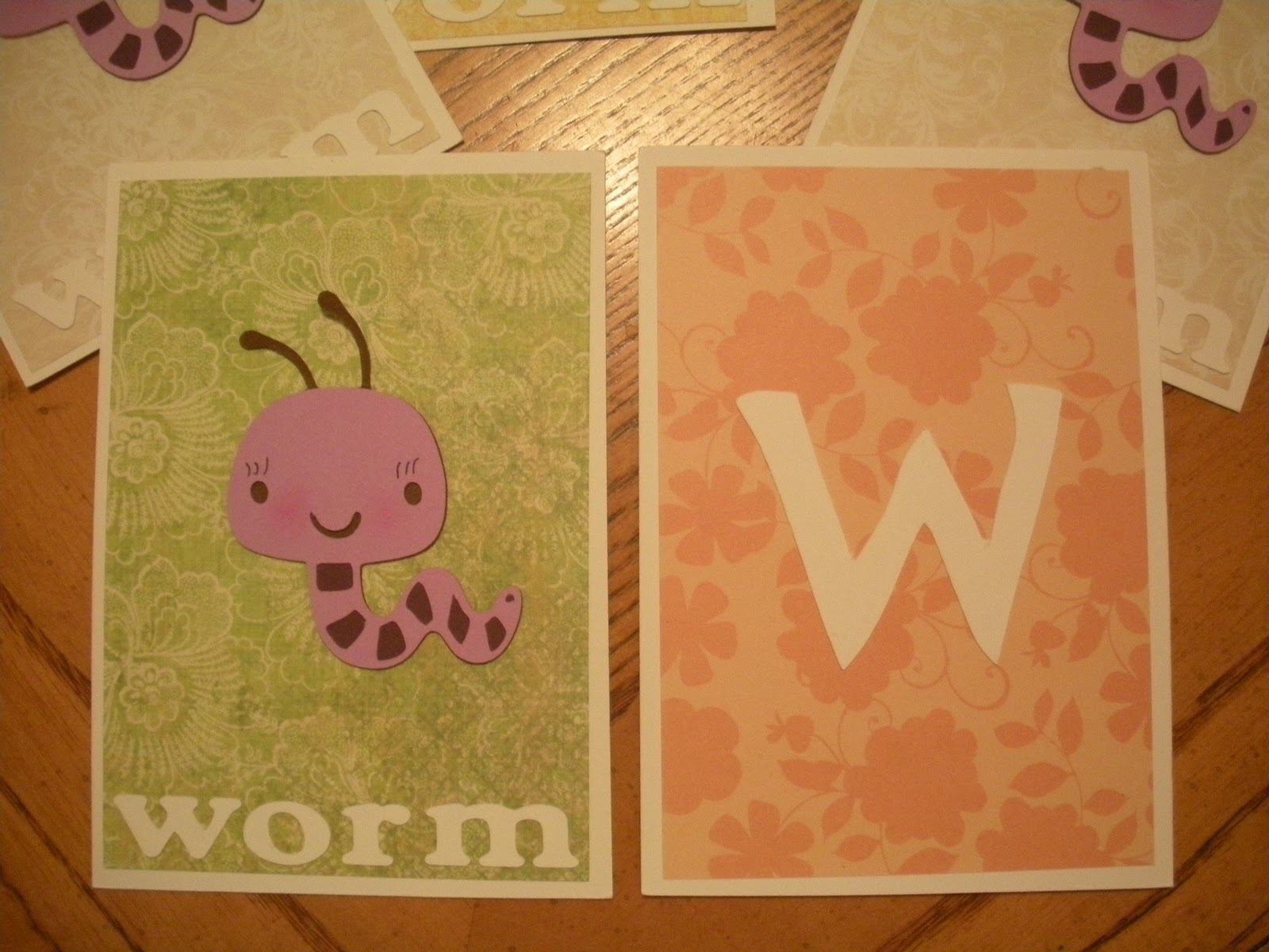 Funky Cards: Flash Card- The Letter 