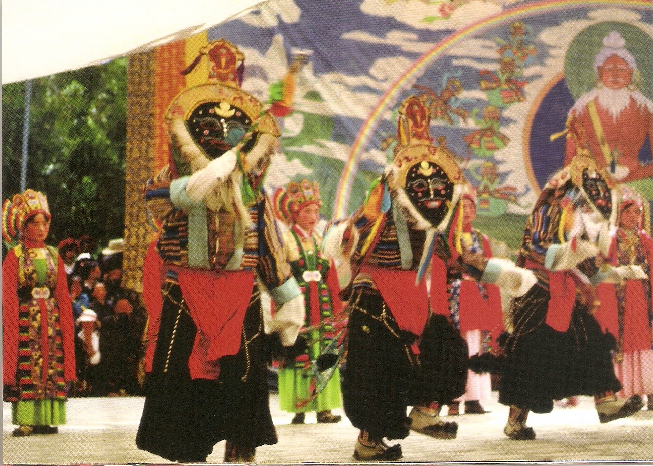 Postcards Of UNESCO Intangible Cultural Heritage China Tibetan Opera