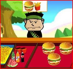 El chico de las hamburguesas ~ Juegos para cocinar