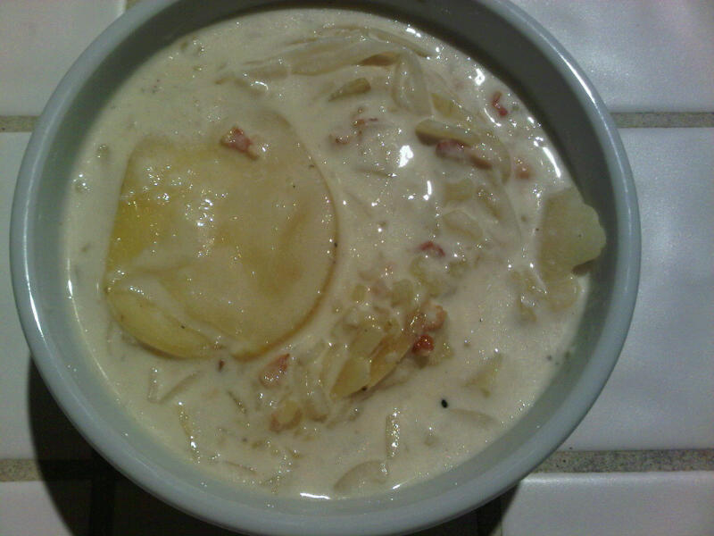 Cocina Caldo Revist of Potato & Swiss Cheese Soup
