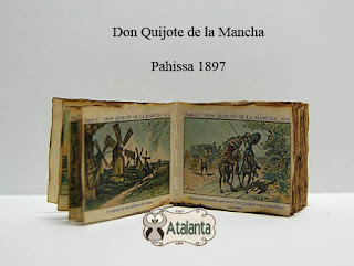 Don Quijote libro miniatura - minibook