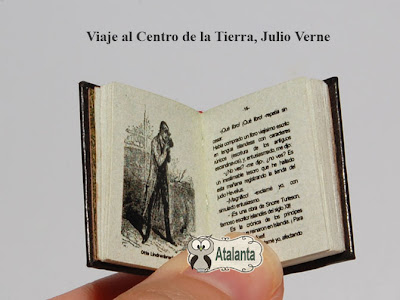 Viaje al Centro de la Tierra minibook Verne