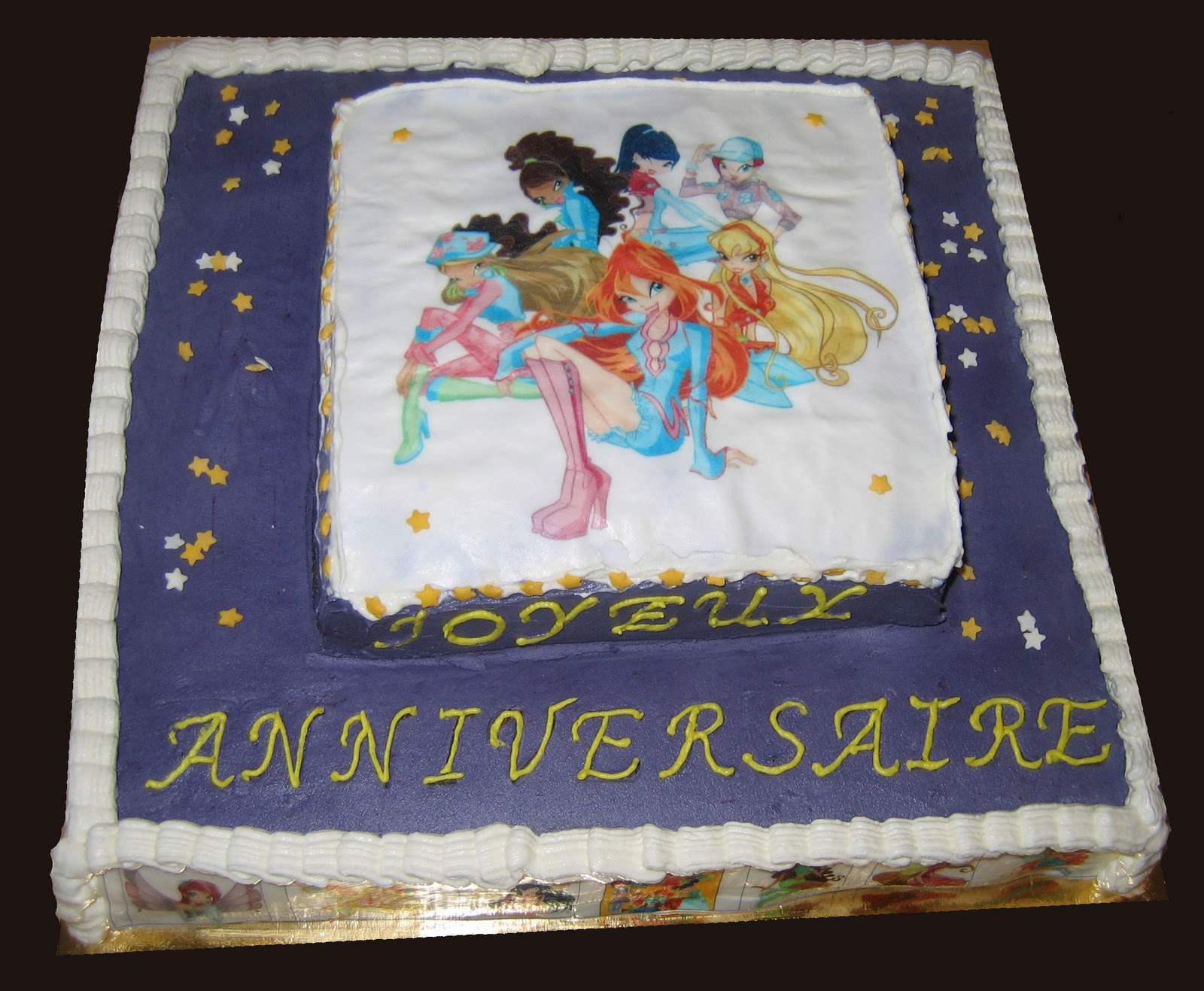 L'île aux gâteaux: Le gâteau Winx