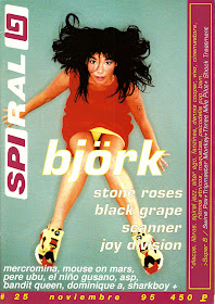 Cuando éramos alternativos...: Björk - Portada Spiral 25 (noviembre 1995)