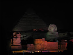 "Sound and Light Show" at the Pyramids complex(Sunday 26-10-2008)