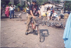 "Marathon Cycling to Gateway of India" a hobby.(2002)
