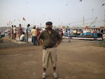 Self,Author Rudolph.A.Furtado at Malpe Fishing port(23-1-2008)