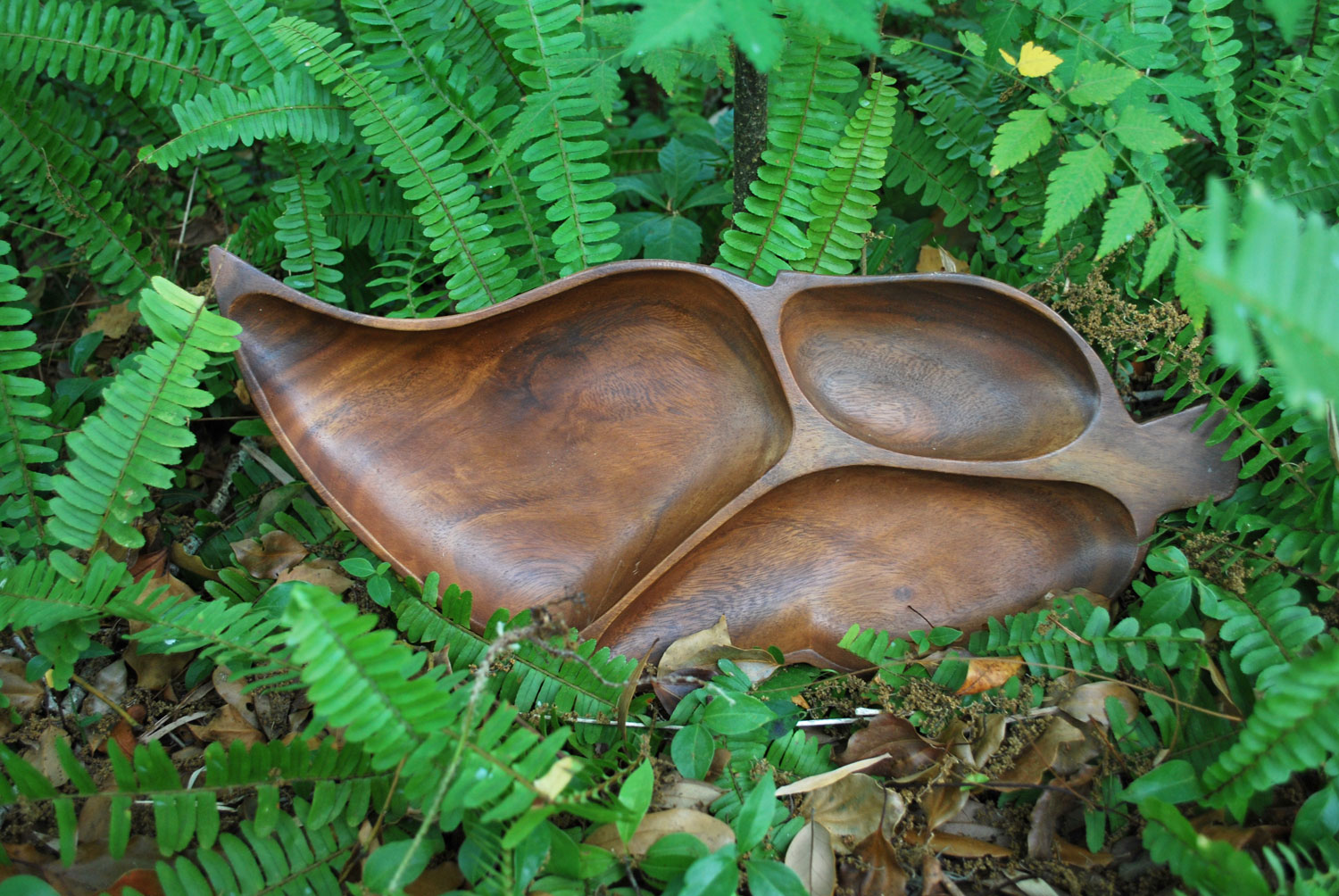 junk2funk Vintage Wood Leaf Tray