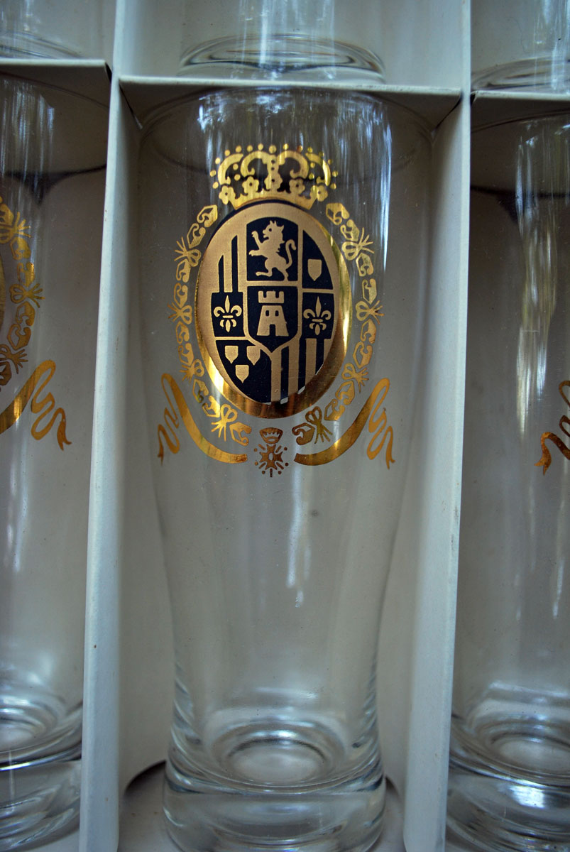 junk2funk Vintage Federal Beer Glasses