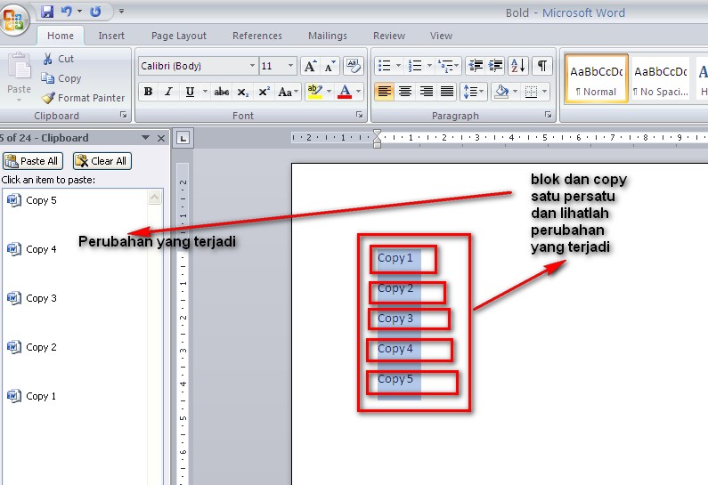 how to find clipboard on microsoft word 2007 - photo #13